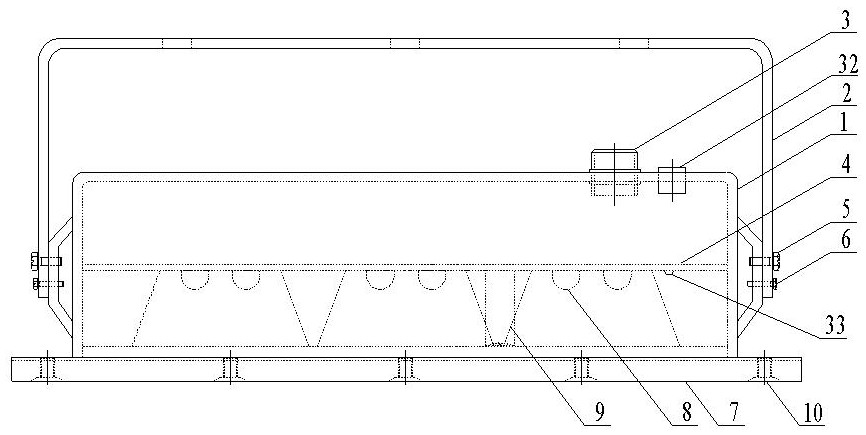 Mining intrinsically-safe LED emergency lighting lamp