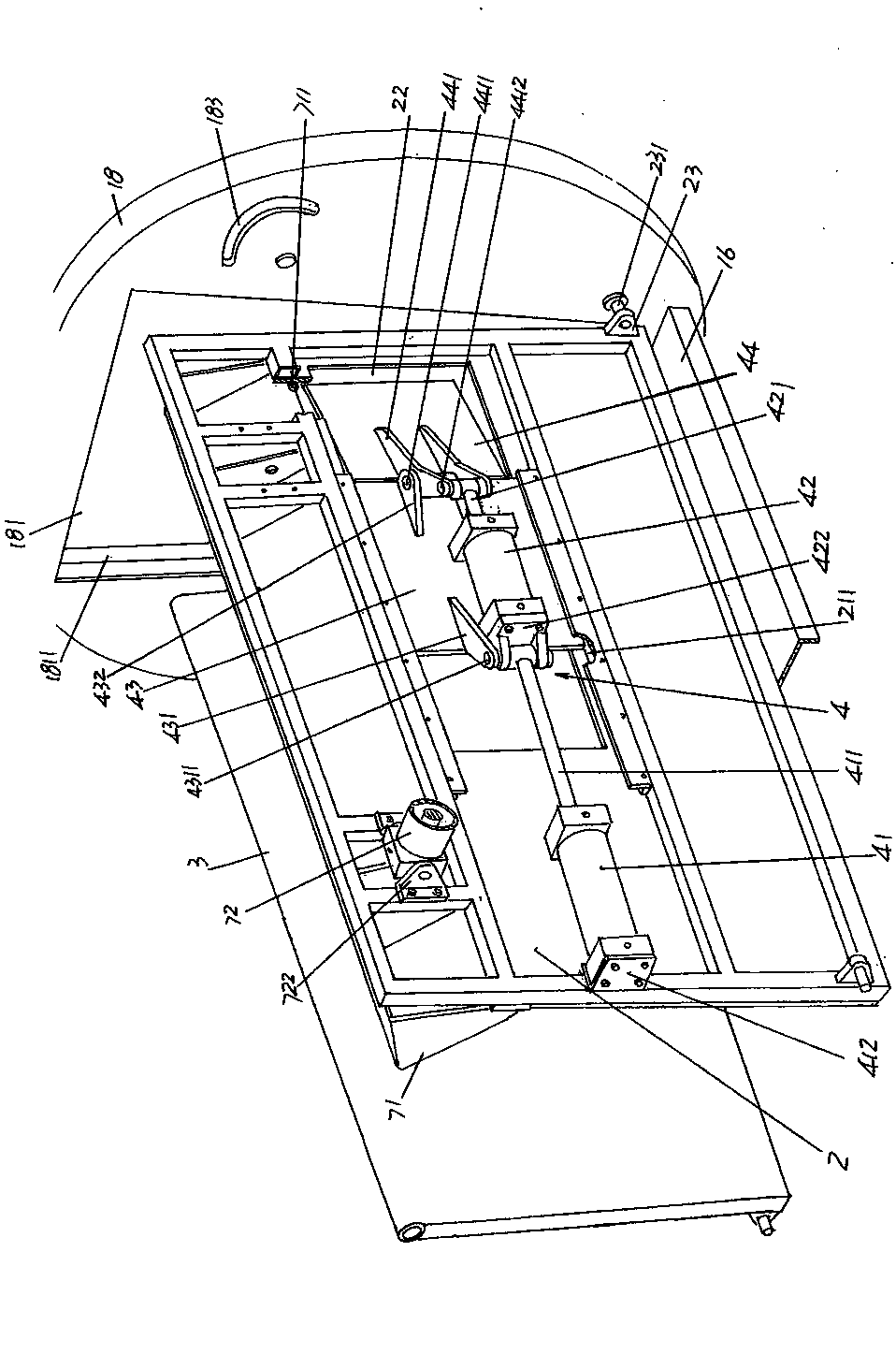 Livestock killing machine in improved structure