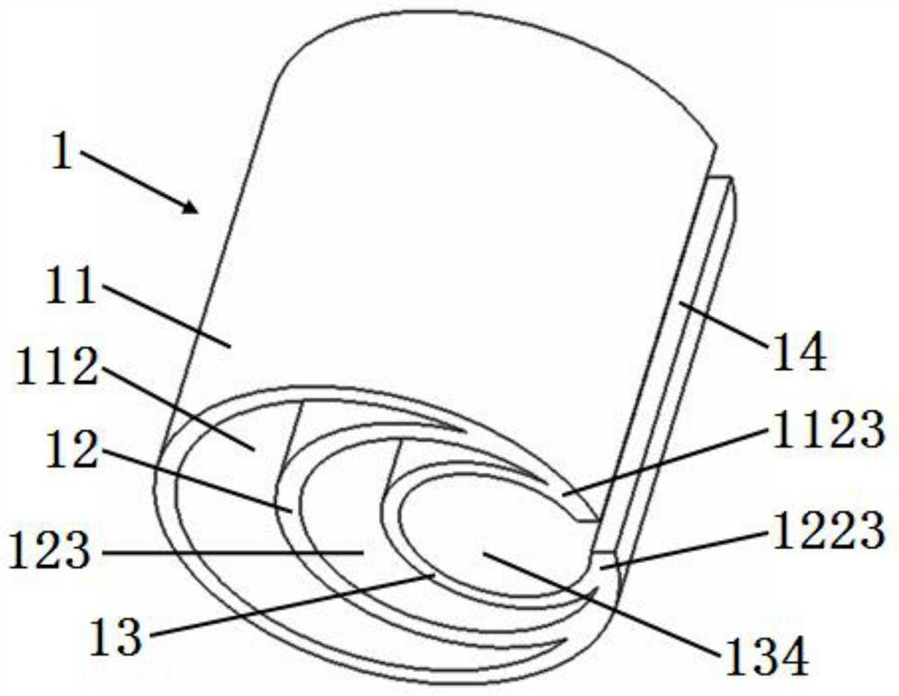 Multi-core flame-retardant power cable