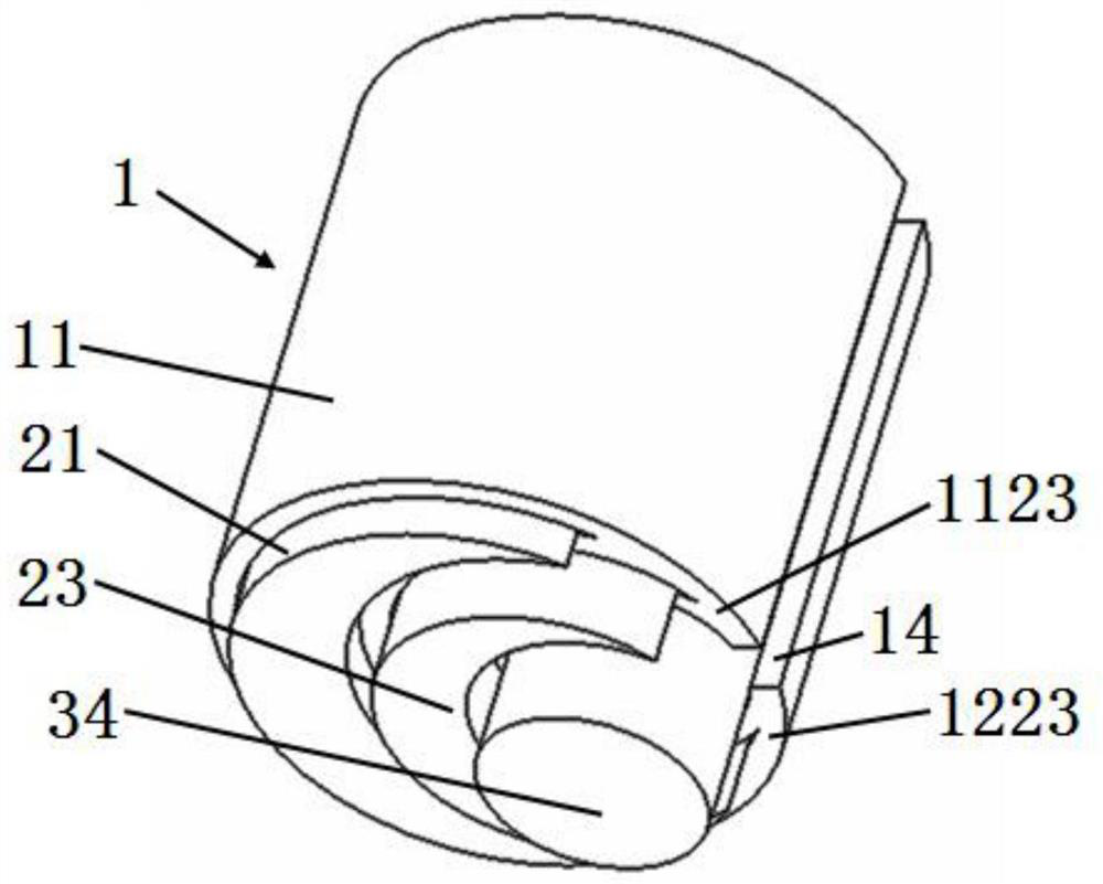 Multi-core flame-retardant power cable