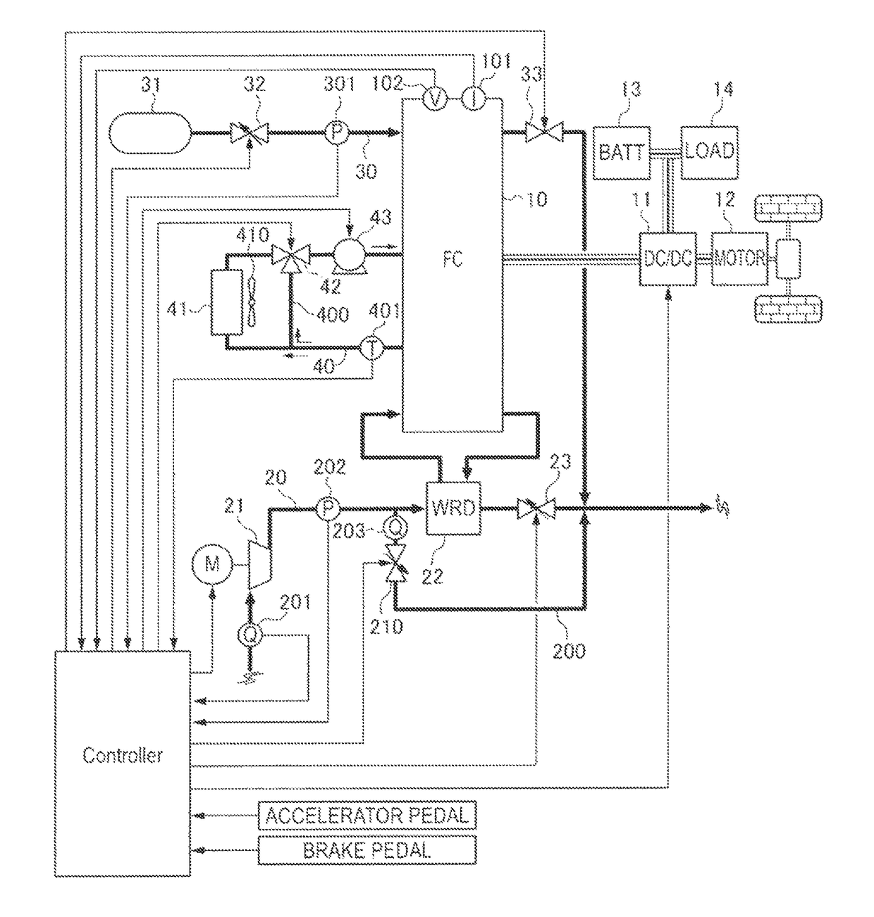 Fuel cell system and control method for the same