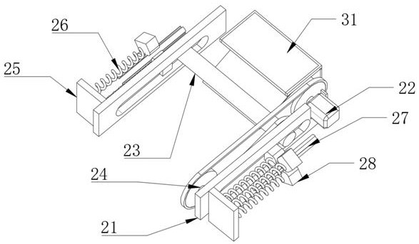 Anti-loosening fiber cloth adhesive tape winding device