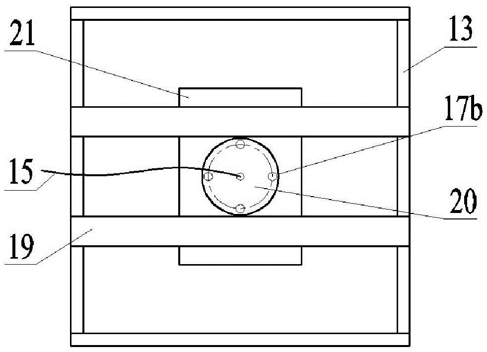 Mobile multi-point measuring device and measuring method for gas-solid fluidized bed multiphase flow parameters