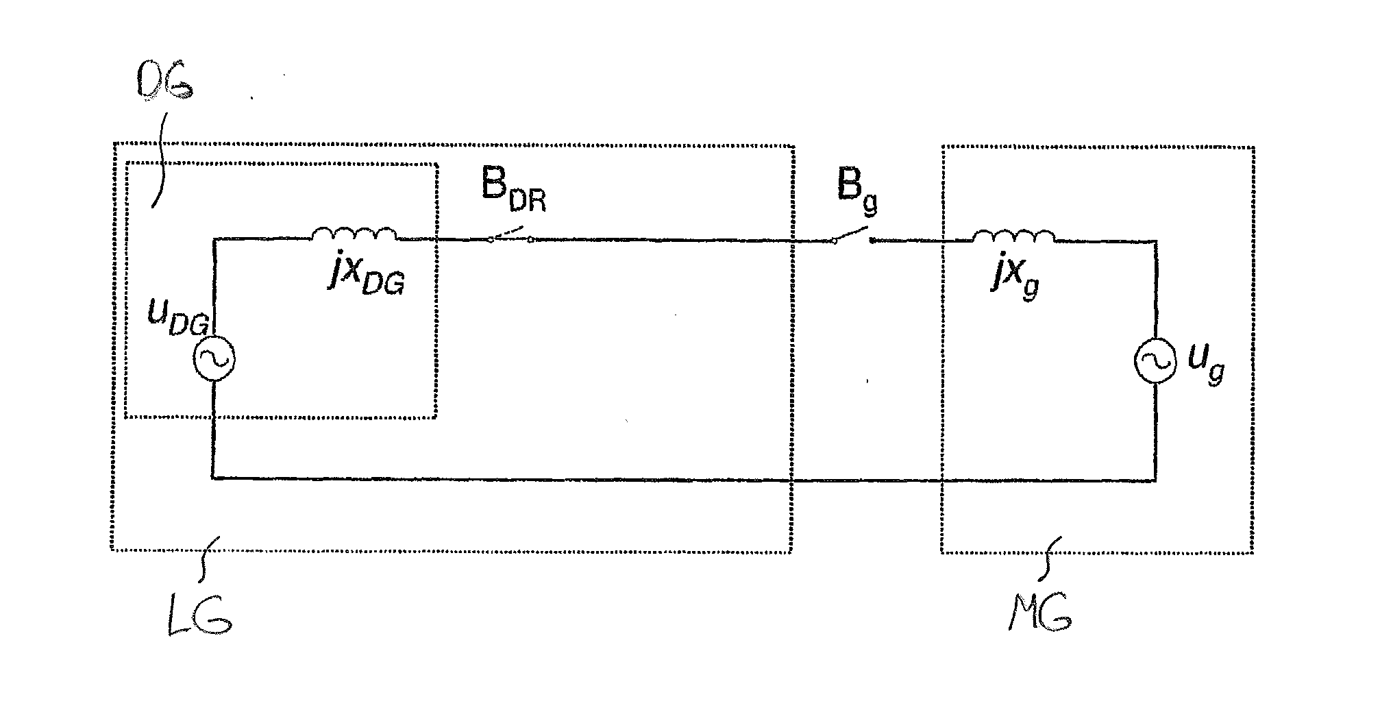 Method for detecting islanding operation of distributed power generator