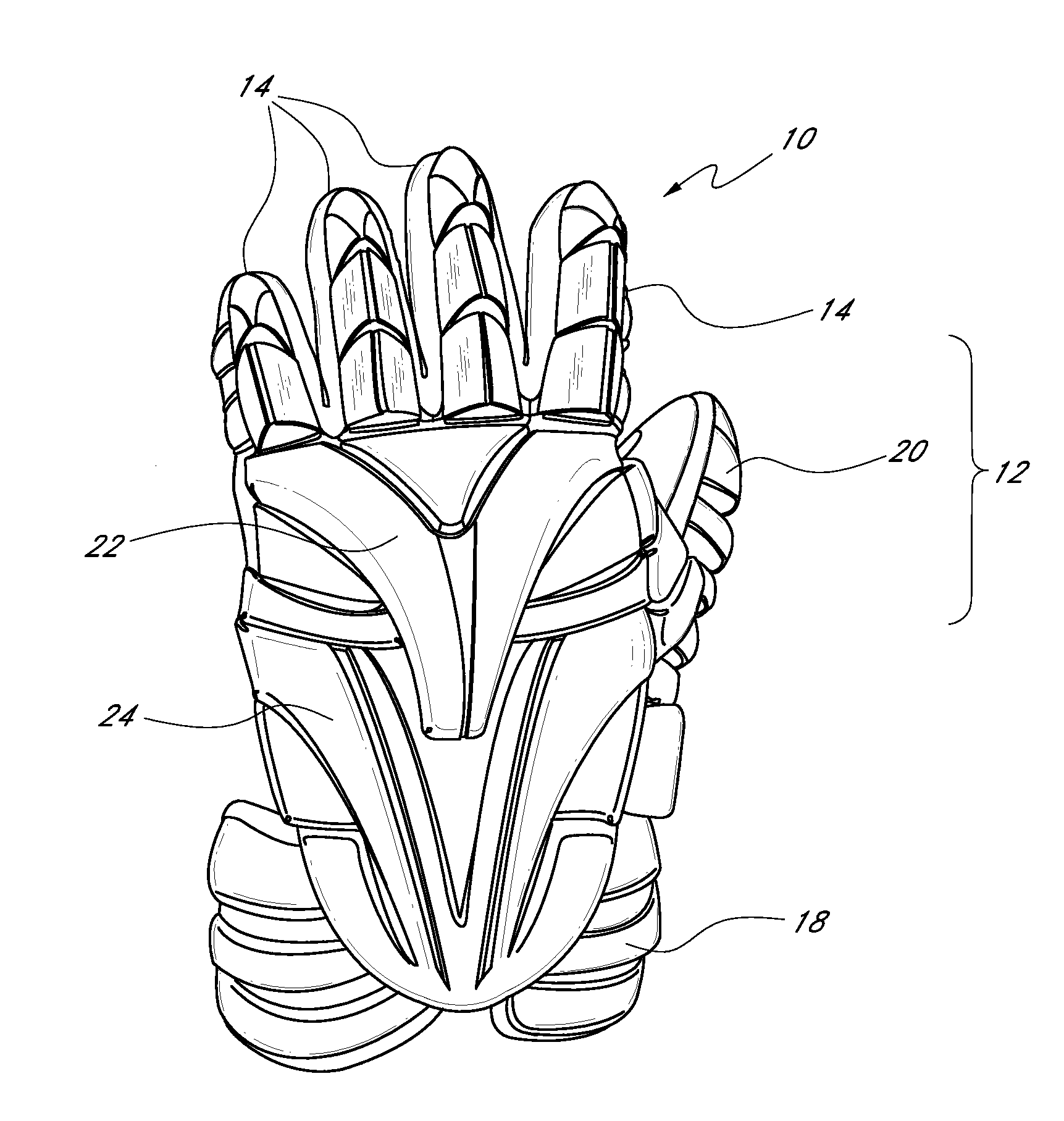 Lacrosse glove