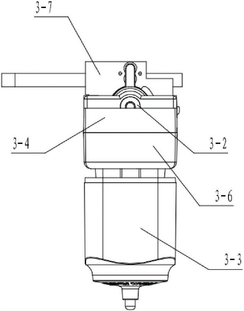 Writing method for small-sized portable writing machine