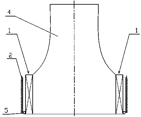 A kind of antifreeze control method of indirect air cooling system