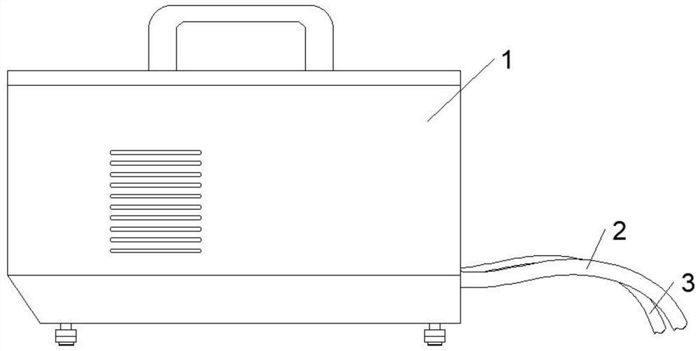 Welding device used for ship maintenance