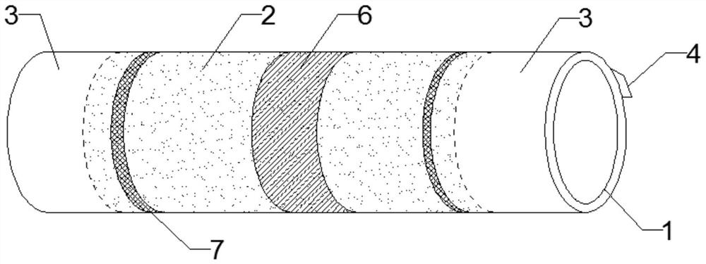 Preparation method of anti-termite protective layer and gas pipeline with protective layer