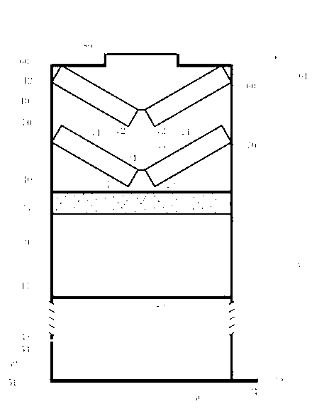 Evaporative-type condenser and heat source device of the same