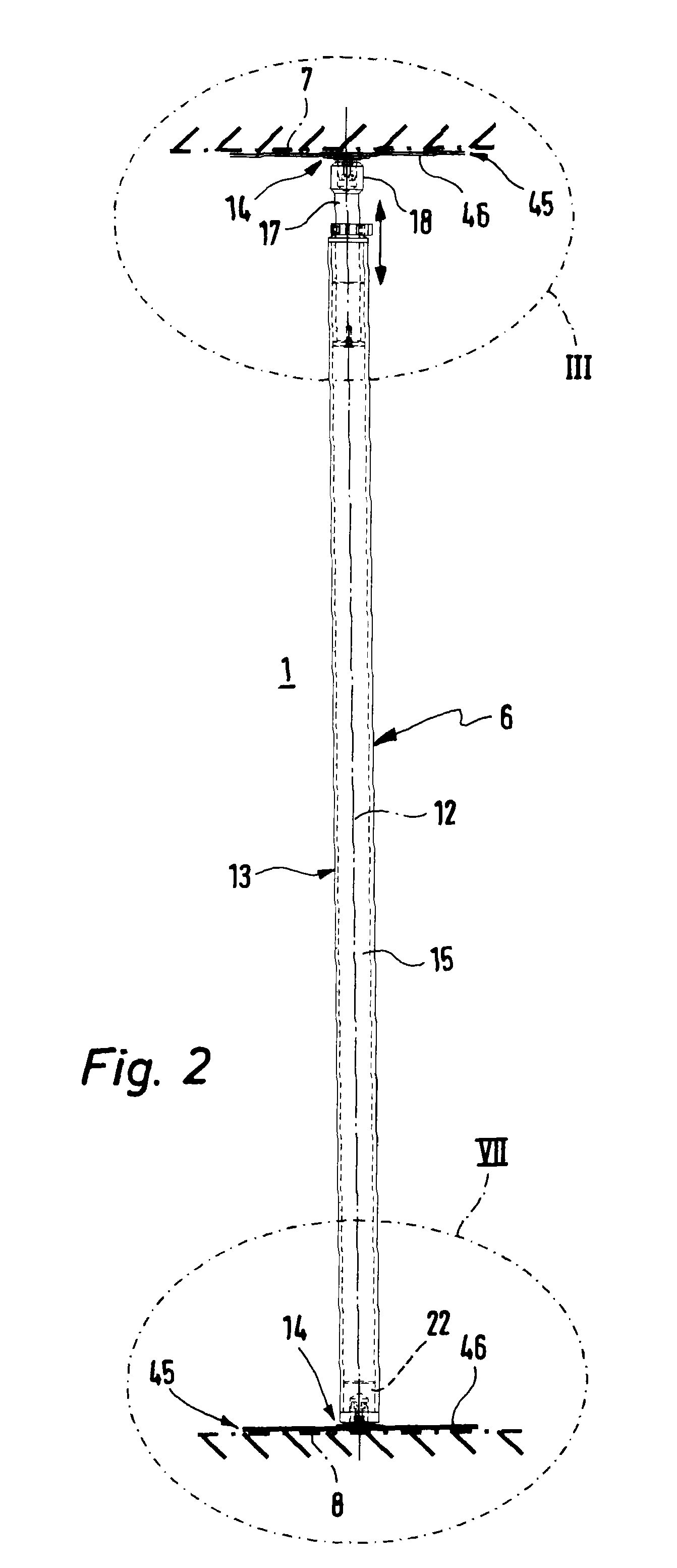 Retaining device for vehicle interiors
