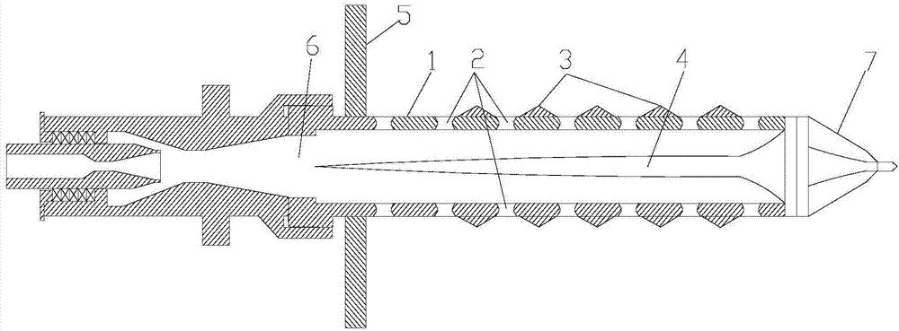 Easily-plugged-in soil loosening head