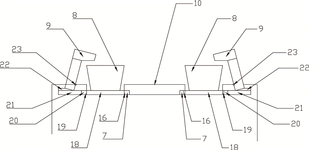 Window capable of rotating flowerpots and uniformizing irradiation