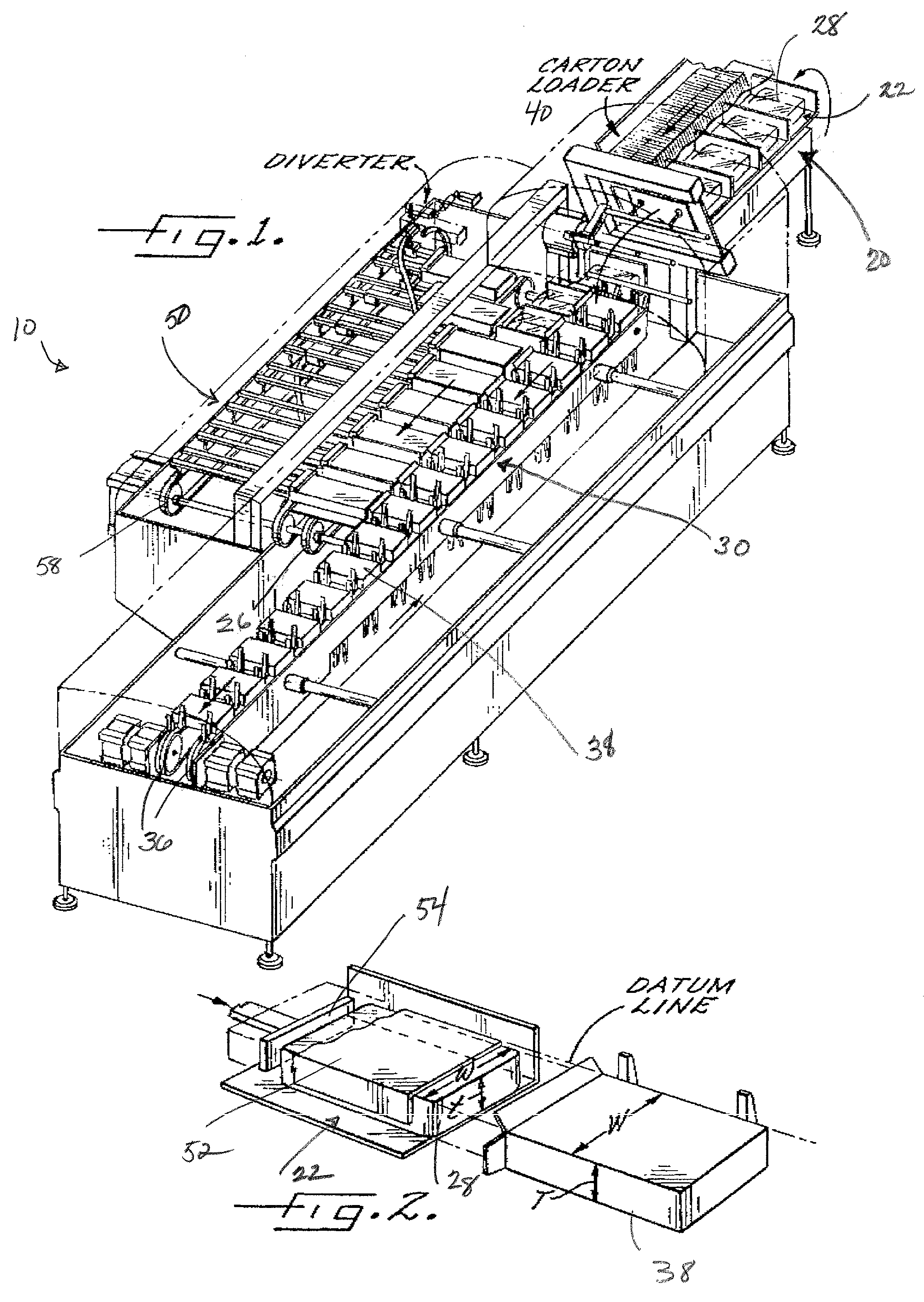 Integrated barrel loader and confiner apparatus for use in a cartoning system