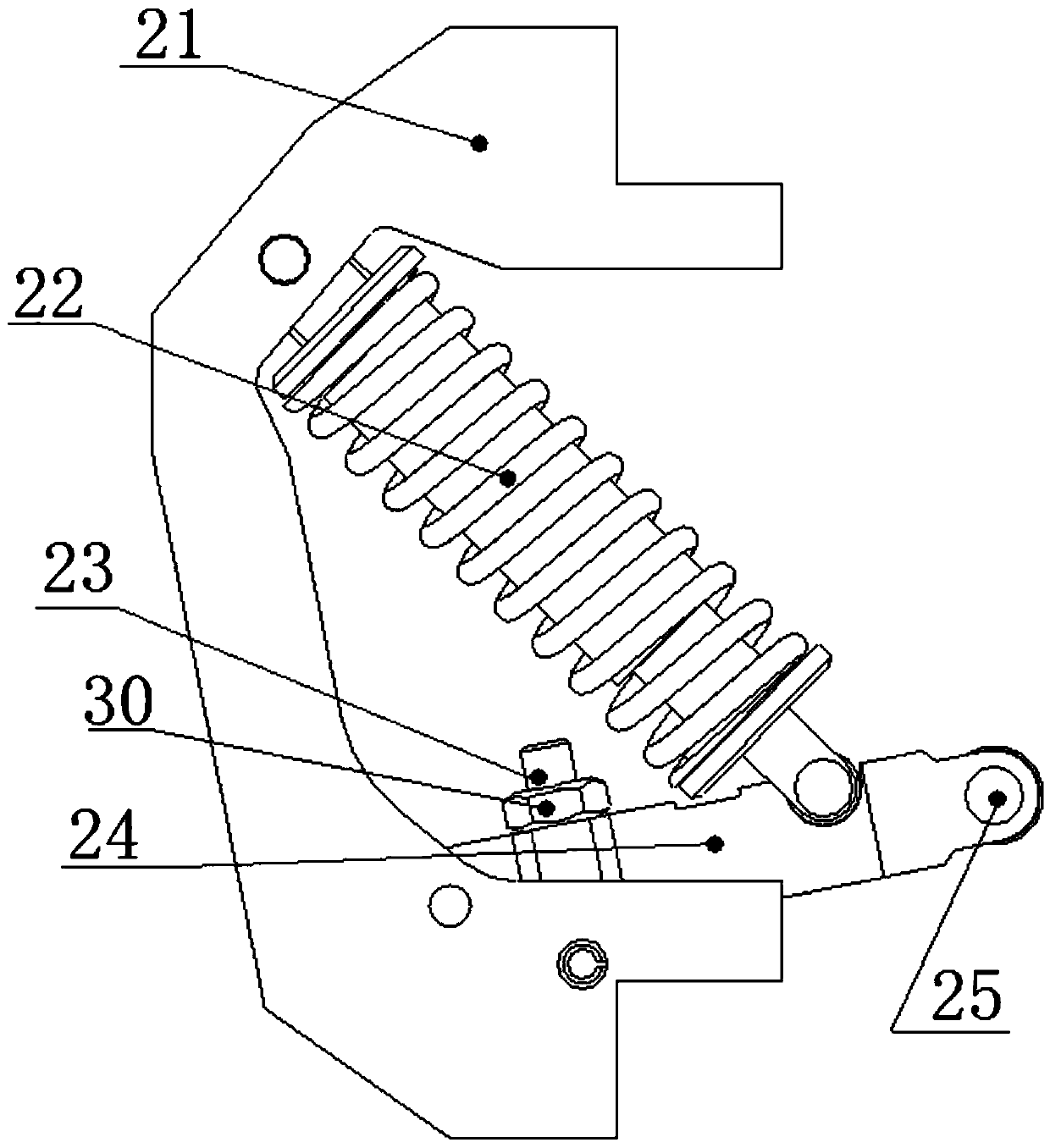 One-way resetting mechanism for locomotive brake controller and brake controller