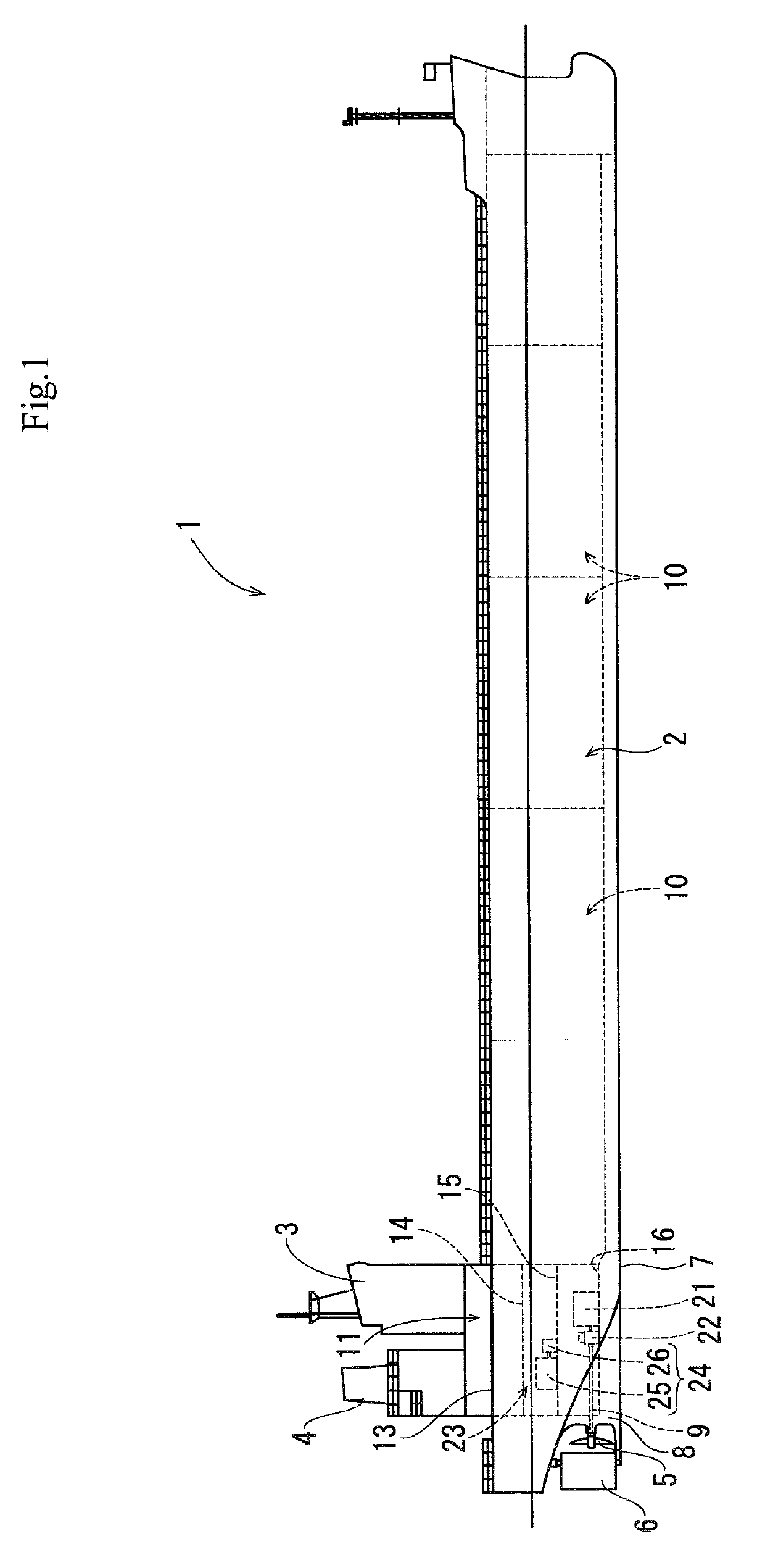 Exhaust gas purification system and ship having the same