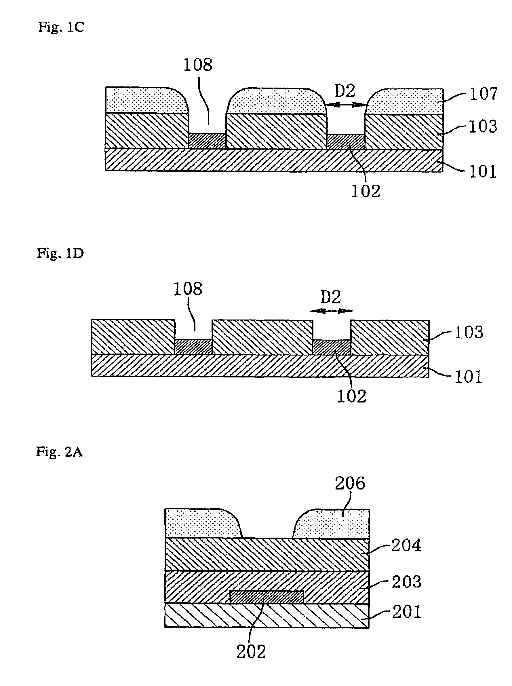 Method for etching and for forming a contact hole using thereof