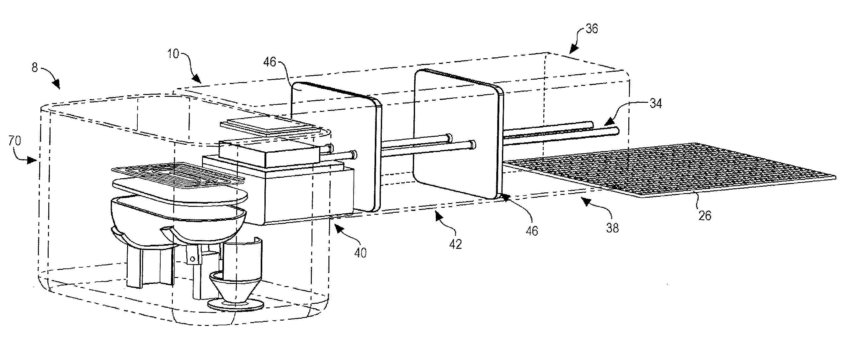 Apparatus and method of use for casting system with independent melting and solidification