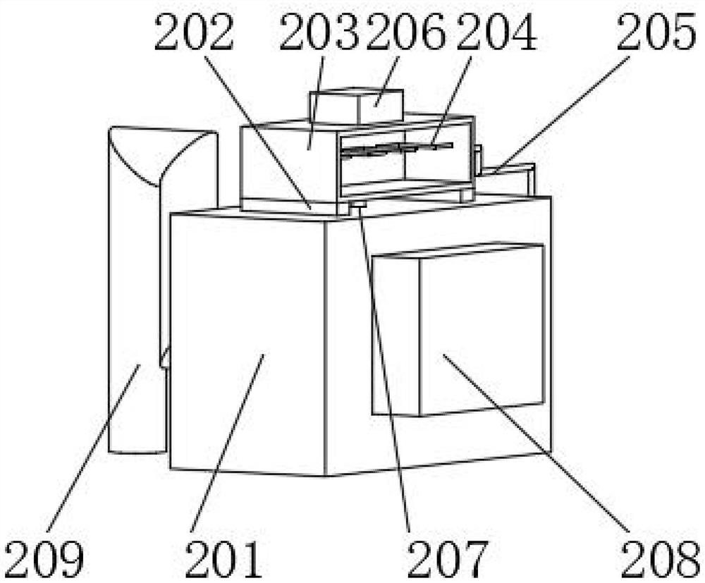 Hot air circulation drying device for traditional Chinese medicine decoction piece production