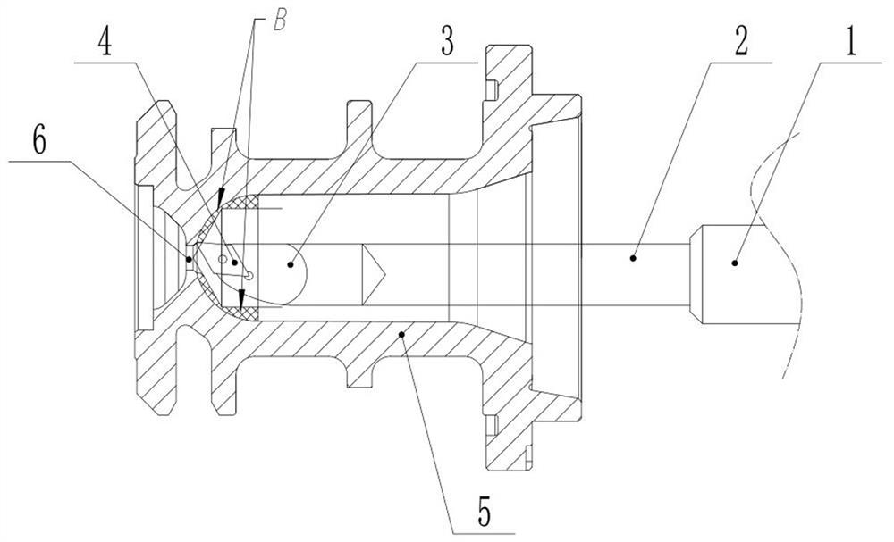 Bottle preform injection molding model machining tool and method for machining model