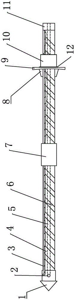 A kind of reinforced anchor rod and rock mass reinforcement method using the same