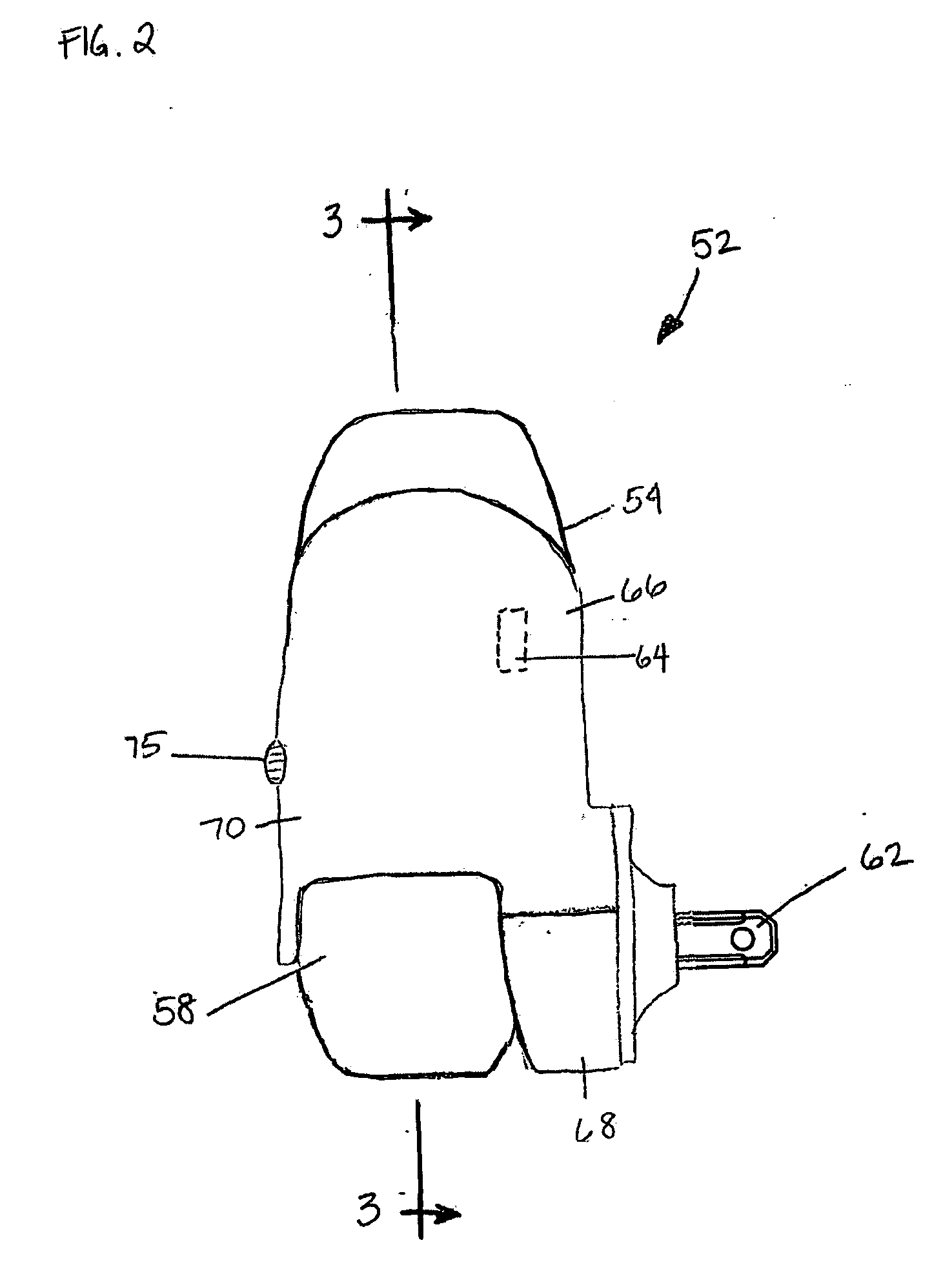 System for detecting a container or contents of the container