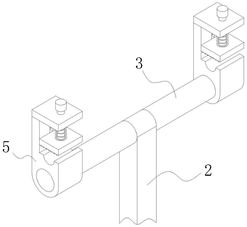 Assembly type flexible water pipe assembly for indoor decoration