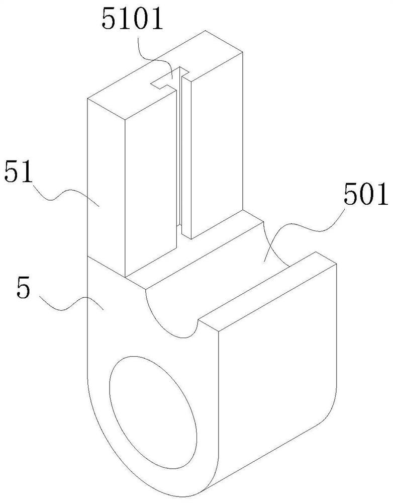 Assembly type flexible water pipe assembly for indoor decoration