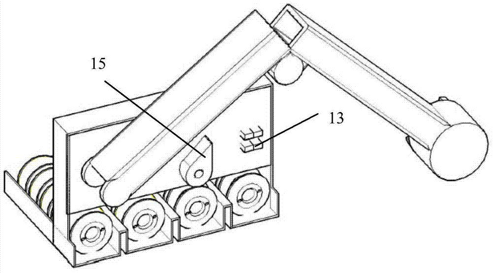 An automatic reel changing robot