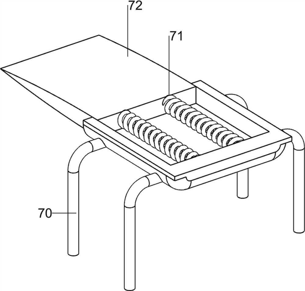 A device for smearing medicine