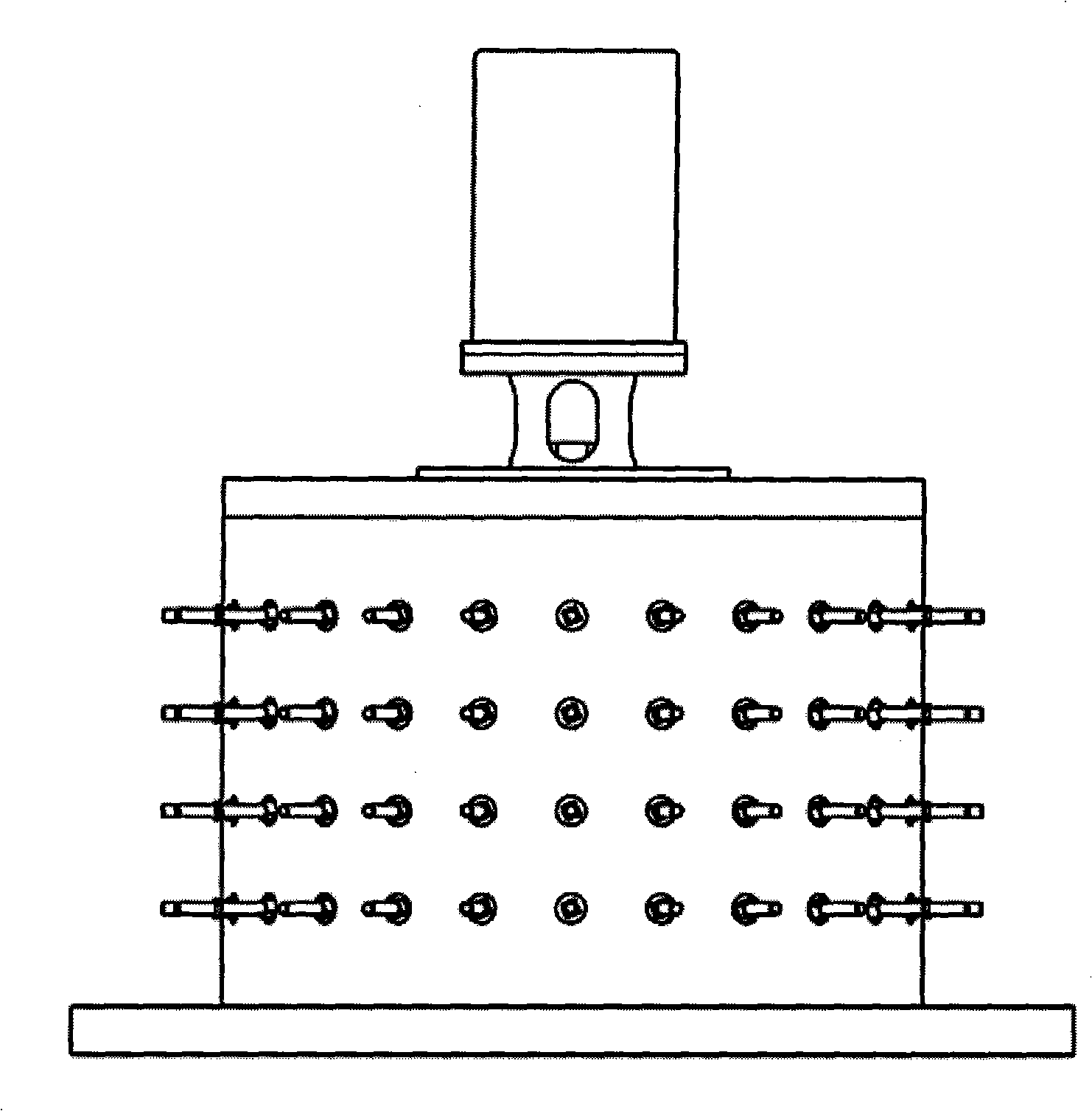 Multi-electrode rotary arrester switch for high-voltage impulse power source