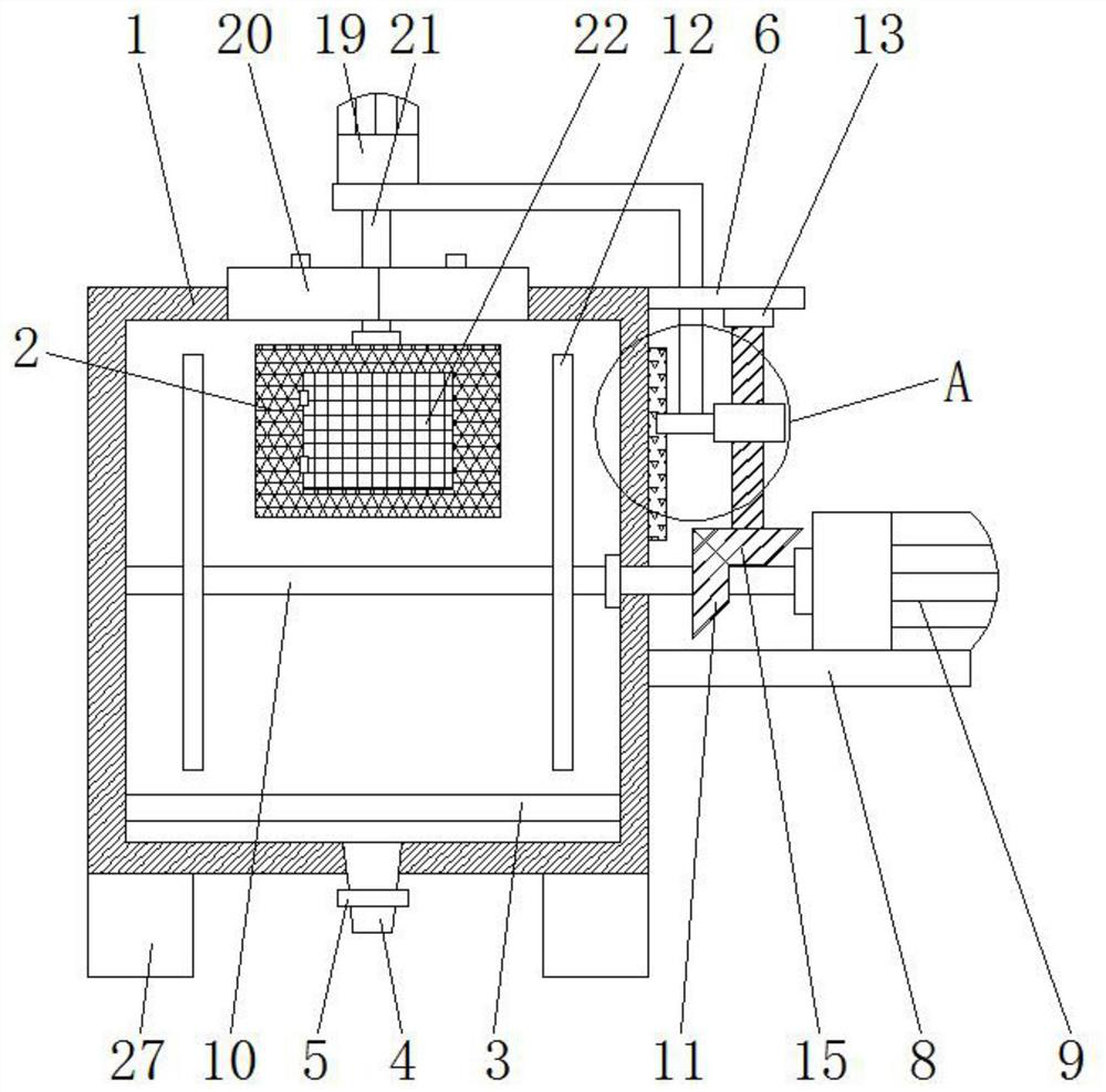 Potato frying equipment for puffed food production