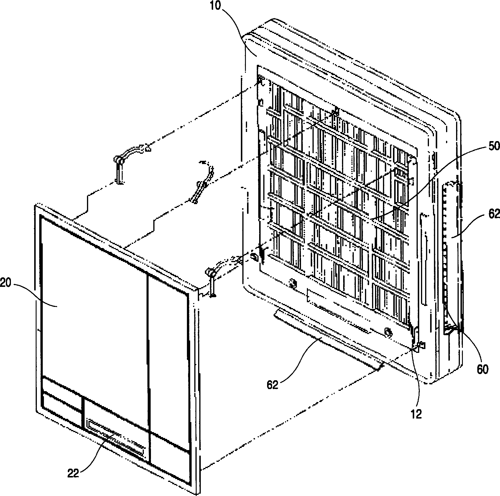 Wall hanging type air conditioner