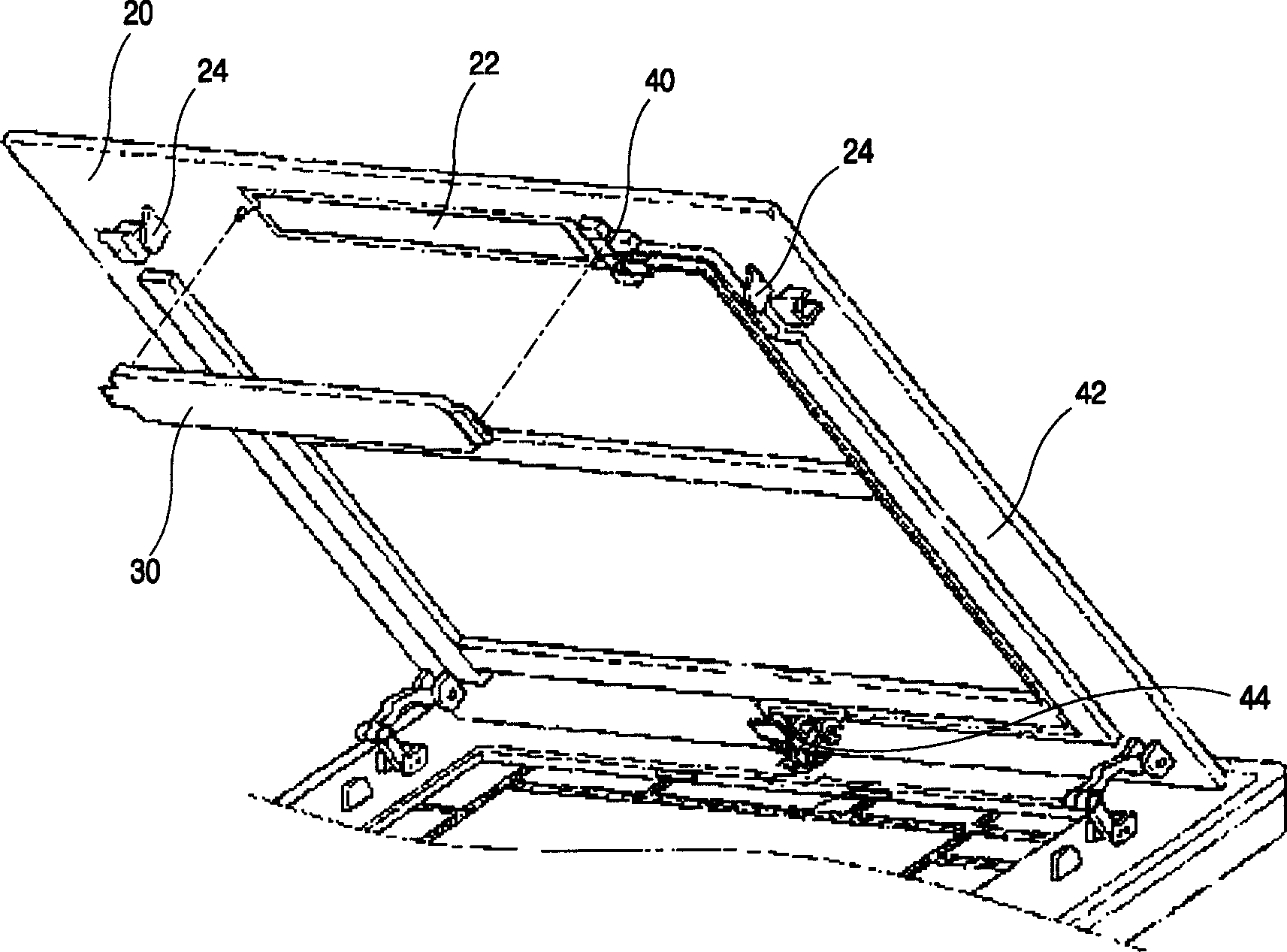 Wall hanging type air conditioner