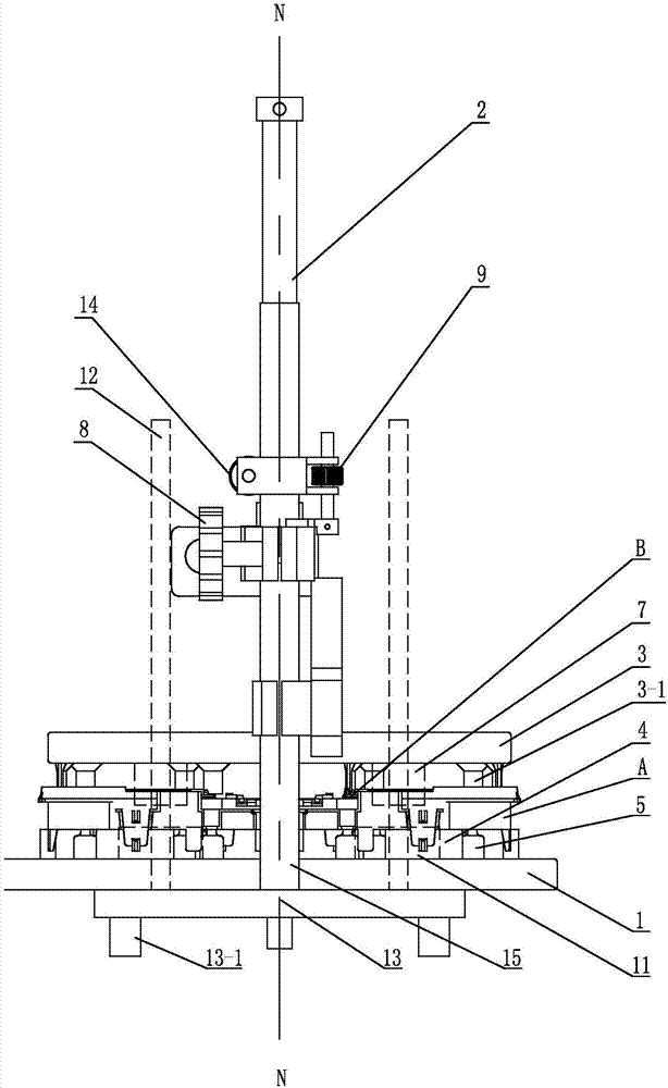 Equipment for automatically pressing decorative ring of automobile instrument