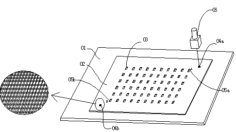 A production method for an electroformed stencil with mark points