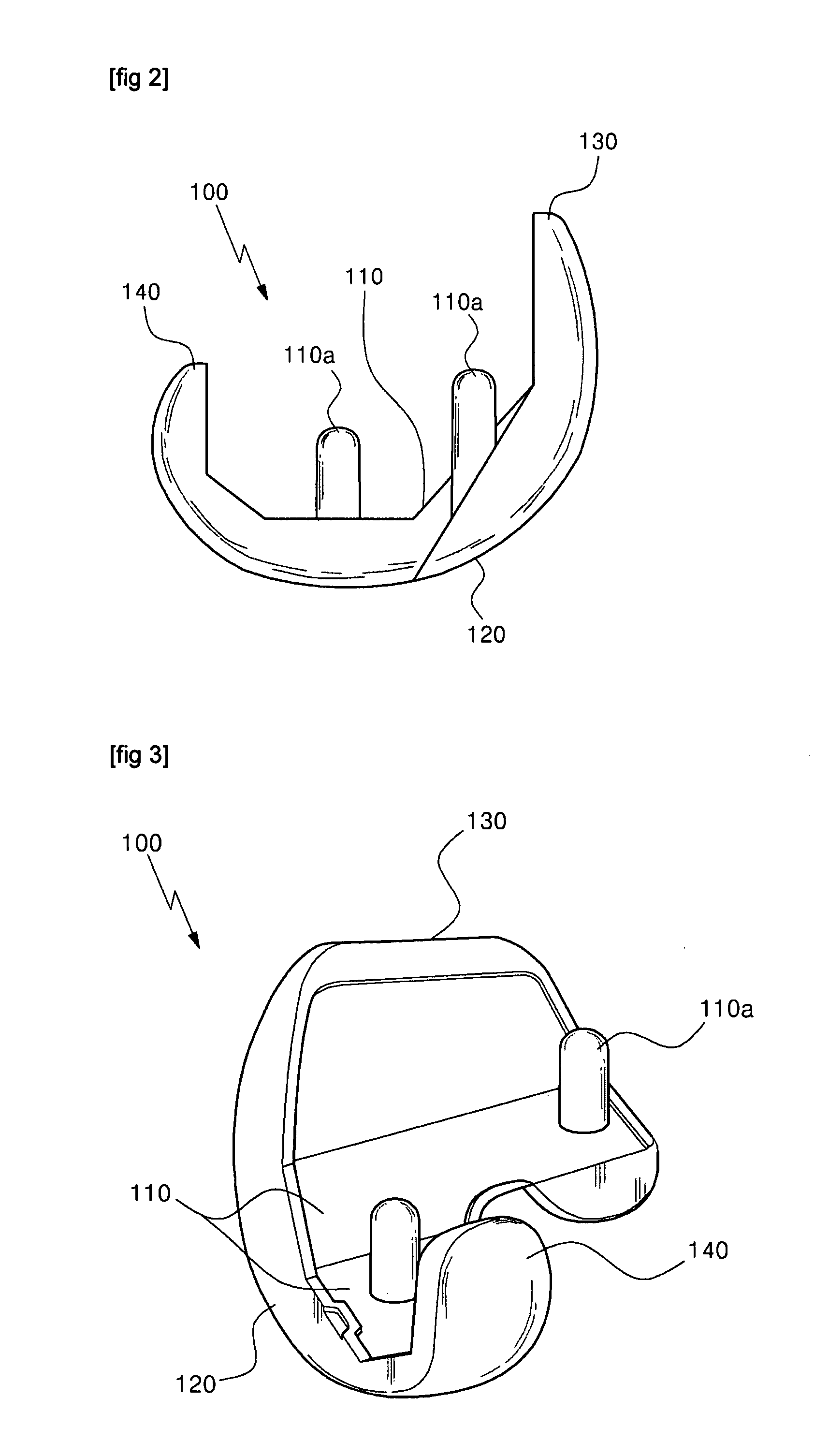Knee joint prosthesis for bi-compartmental knee replacement and surgical devices thereof