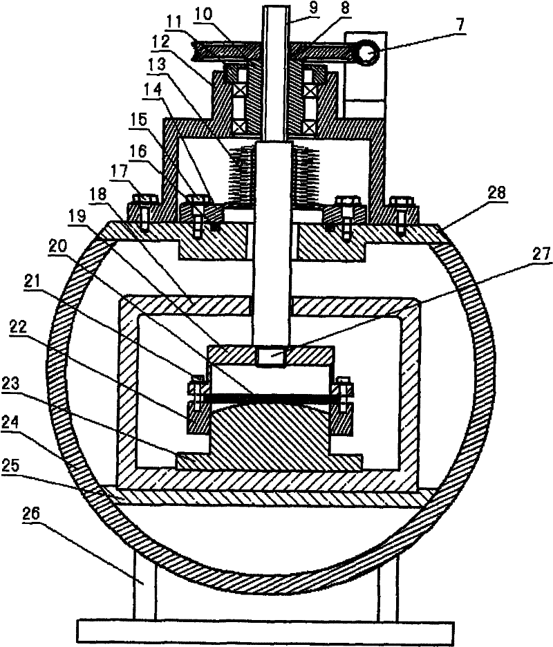 Device for preparing spherical solid-core microchannel plate