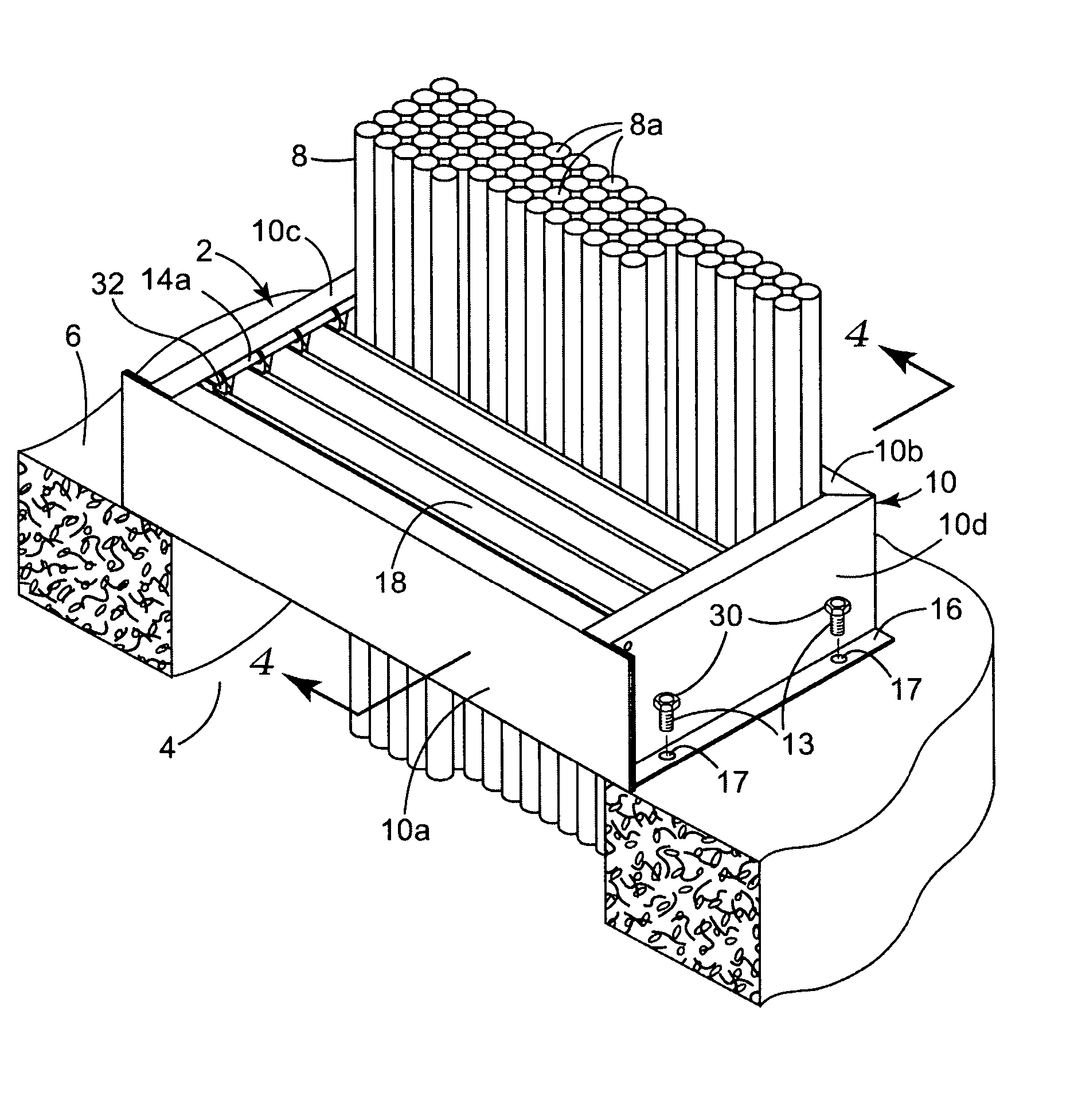 Method and apparatus for firestopping a through-penetration