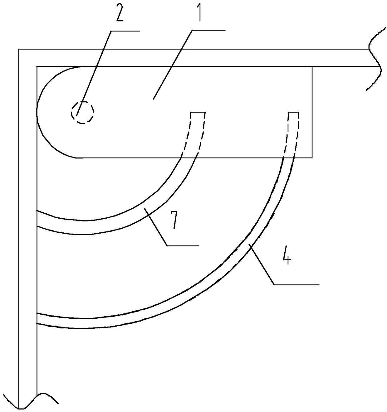 Rotary double-sided file cabinet