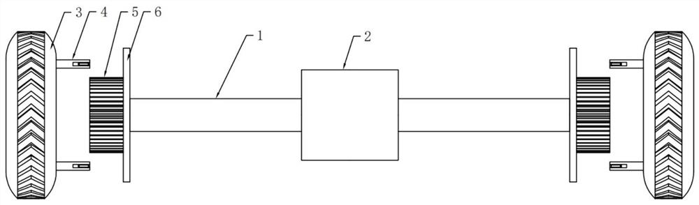 Electric vehicle driving system with stepless speed changing function