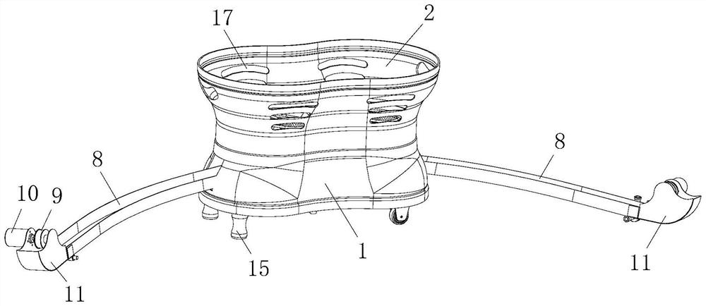 A kind of automatic tennis ball serving equipment