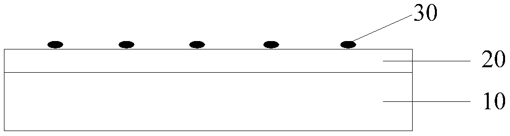 A method for forming a gate dielectric layer on the surface of graphene and preparing a transistor