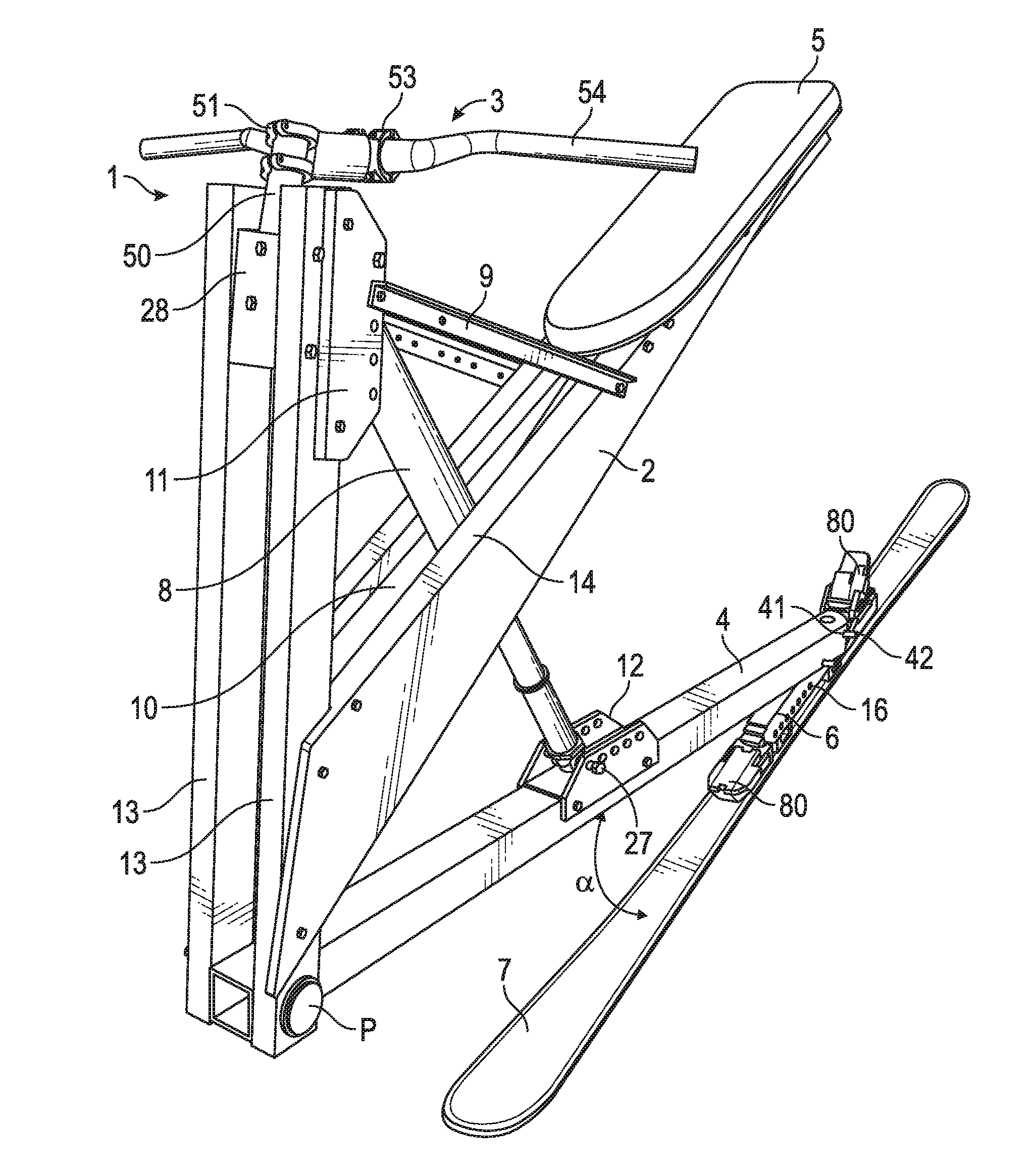 Skiing apparatus