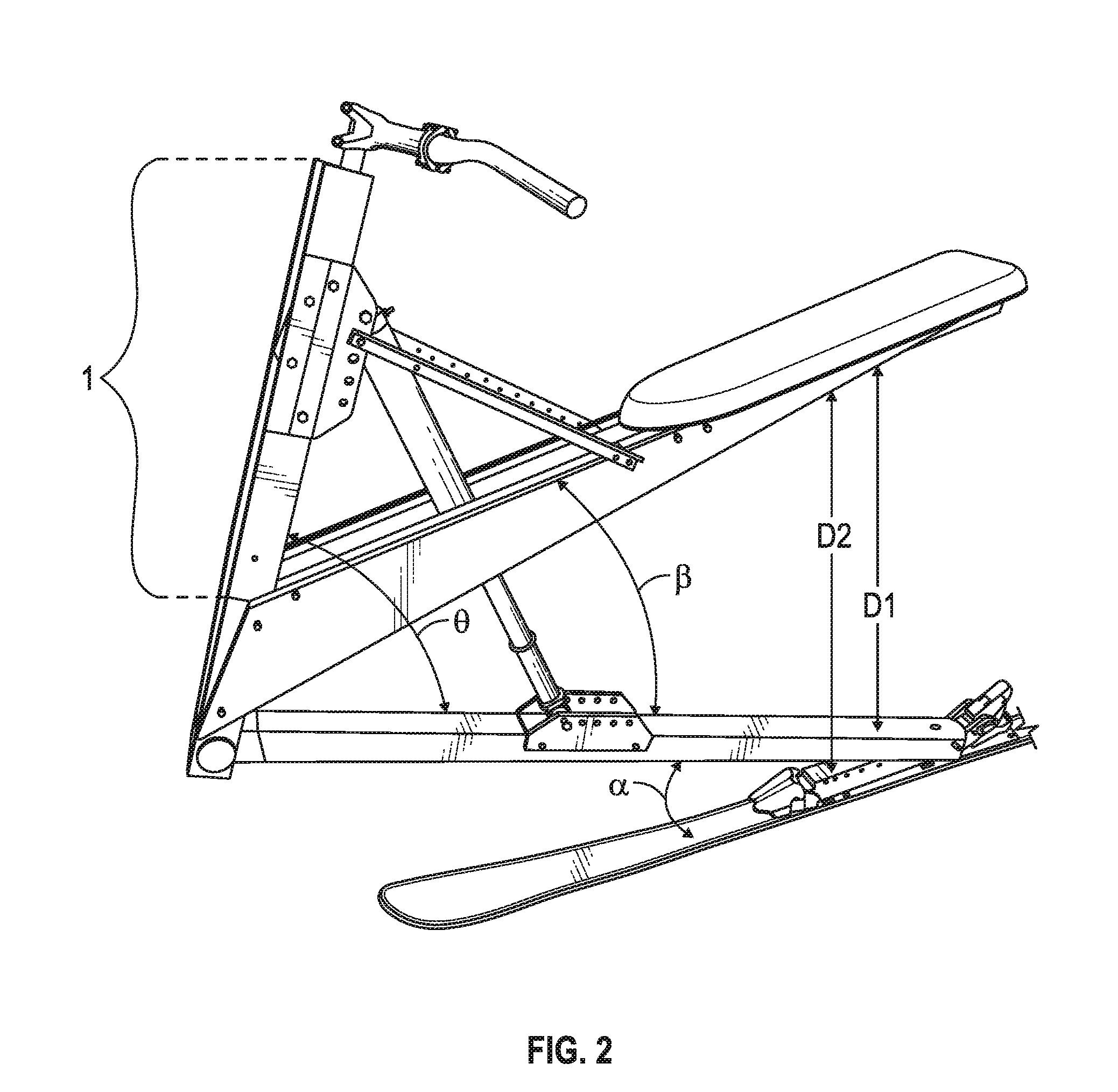 Skiing apparatus