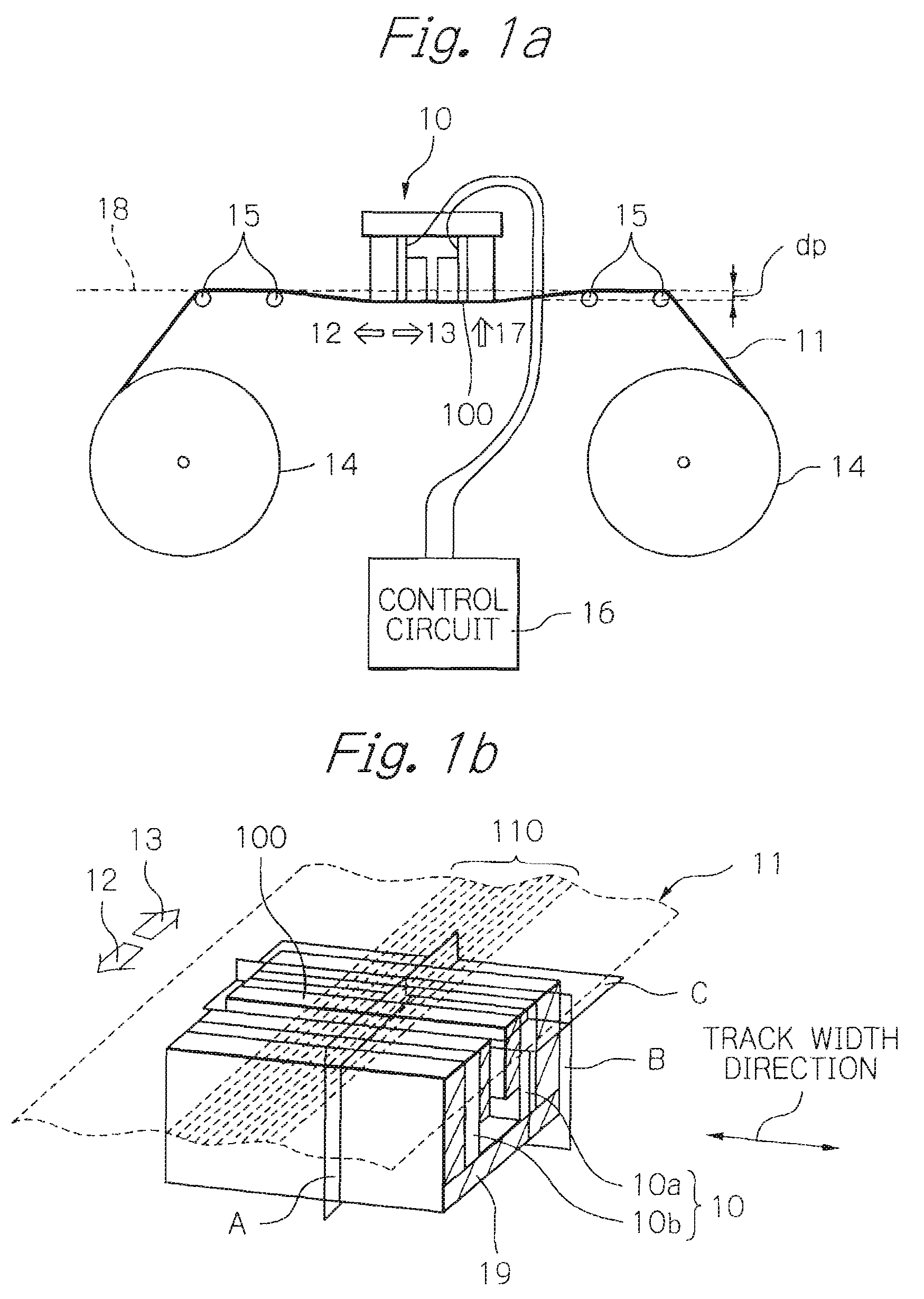 Thin-film magnetic head with through holes reaching medium-opposed surface
