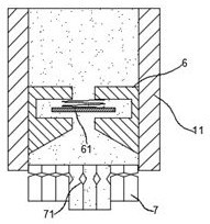 Floor tile jointing device