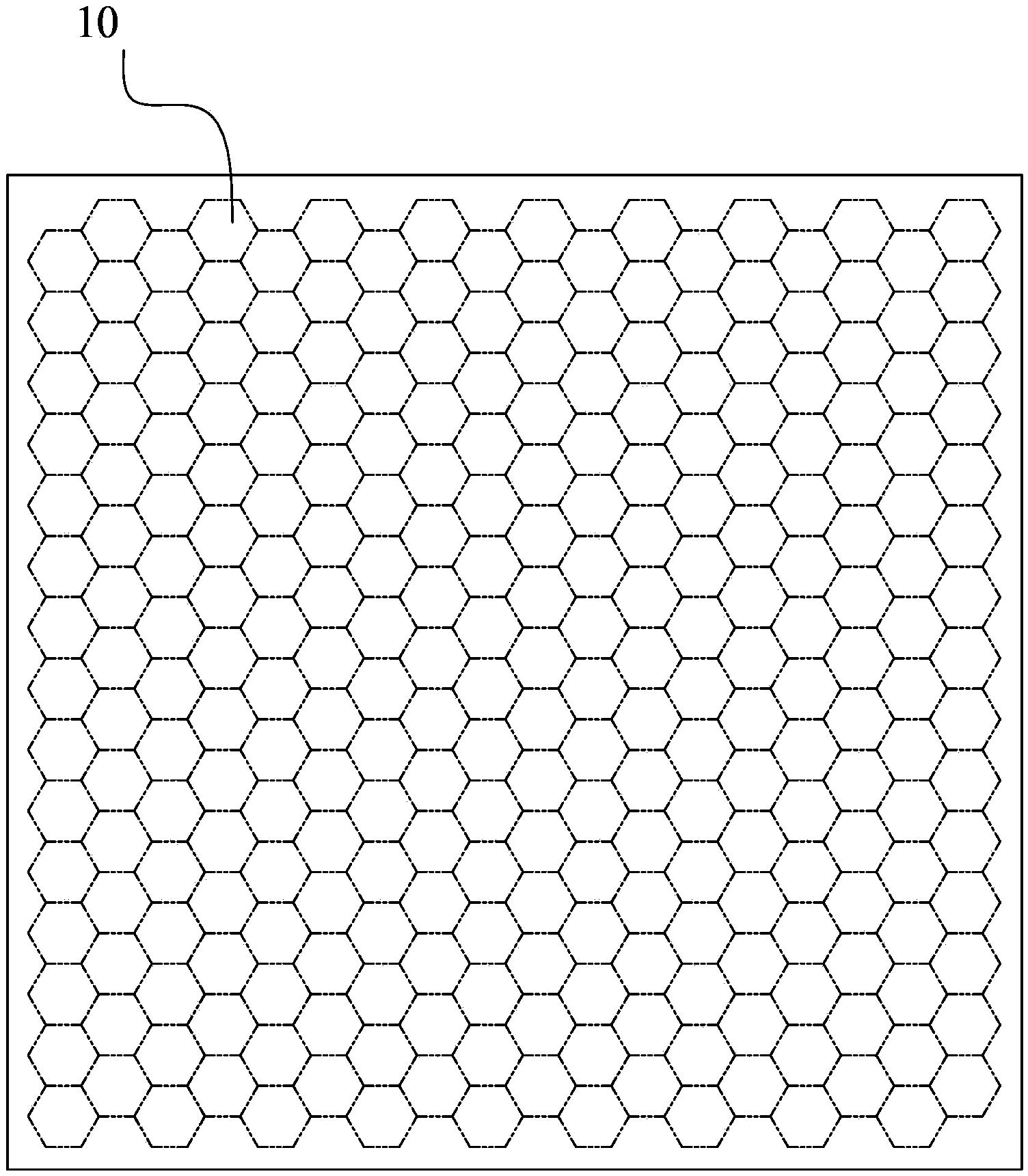 Reflective plane of reflective array antenna