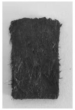 A preparation method of carbonized derivatives of high temperature resistant quartz fiber needle felt/phenolic resin composite material