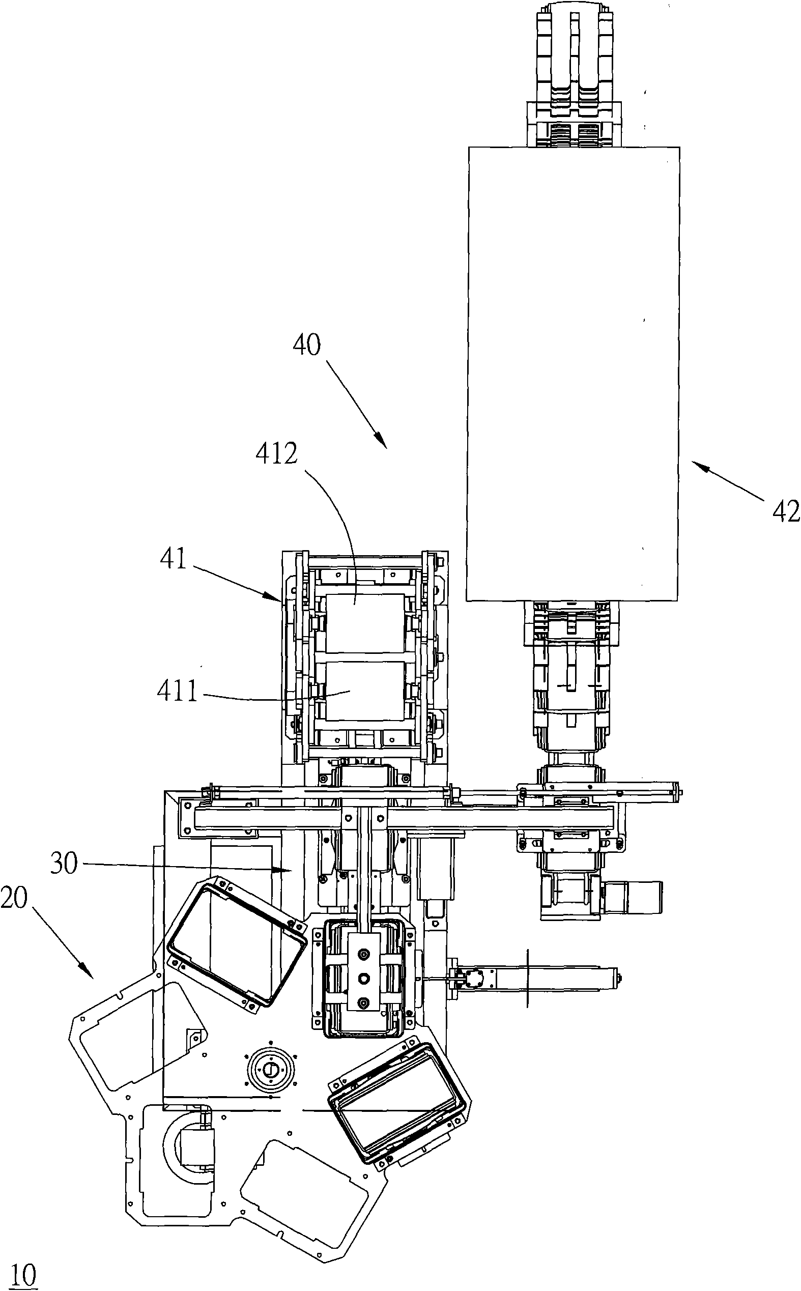 Method for size detection and post-treatment of sheeted molded polymer material and detection and post-treatment machine for implementing method